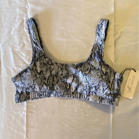 NWT Cover Girl 2-Piece Bikini Set Snakeskin Ladies 14 - Picture 3 of 14